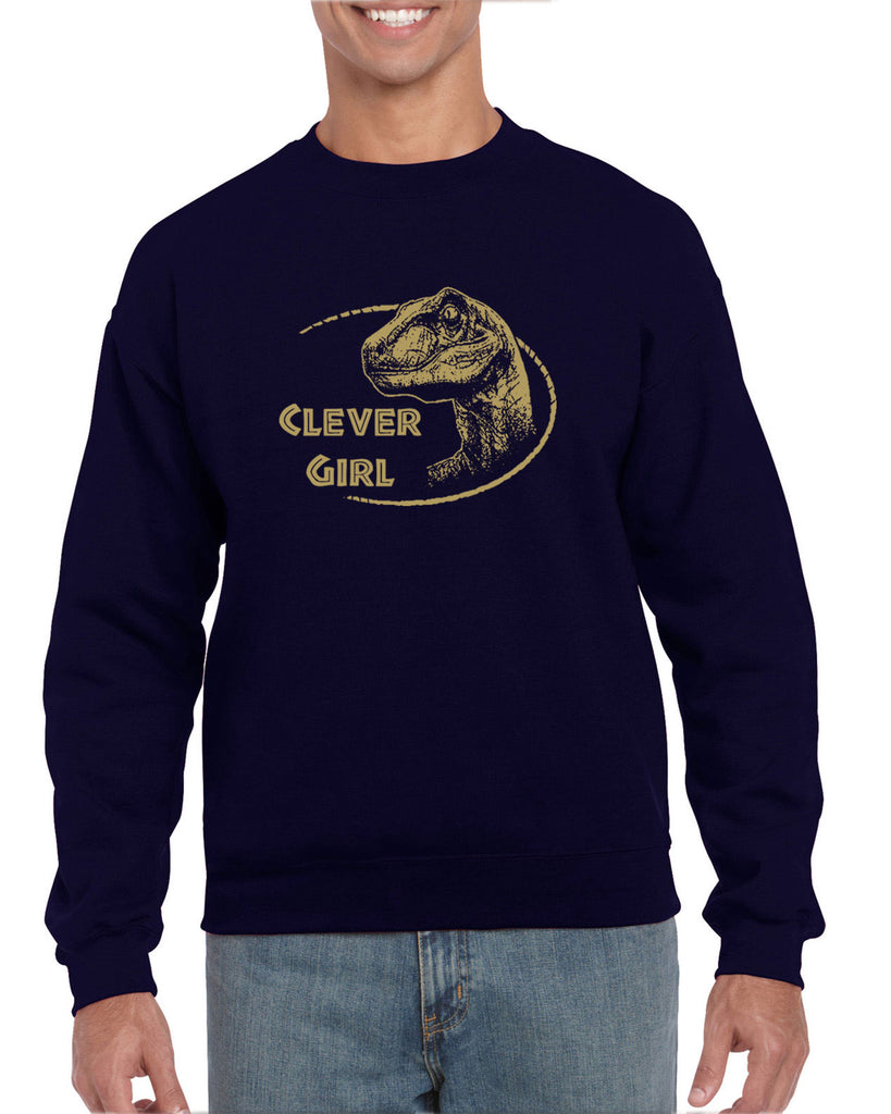 Unisex Crew Sweatshirt - Clever Girl