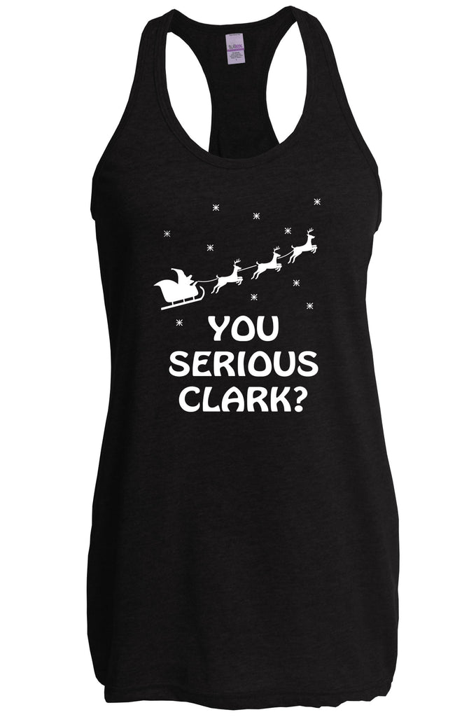Hot Press Apparel Tank Top Christmas Holiday Gift Present Griswold Family Vacation Cousin Eddie