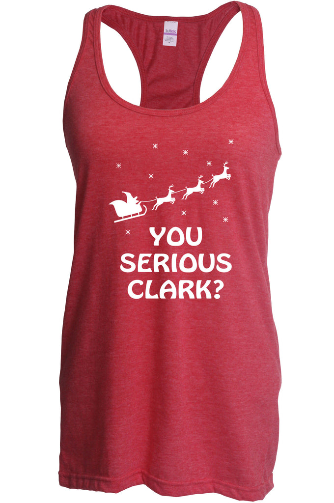 Hot Press Apparel Tank Top Christmas Holiday Gift Present Griswold Family Vacation Cousin Eddie