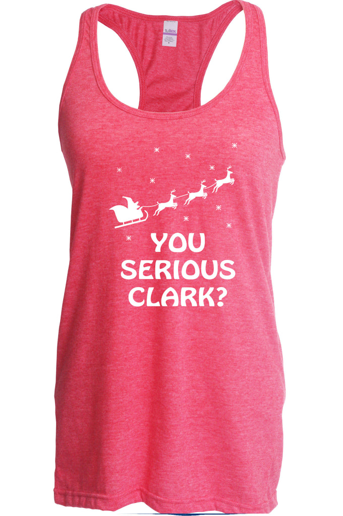 Hot Press Apparel Tank Top Christmas Holiday Gift Present Griswold Family Vacation Cousin Eddie