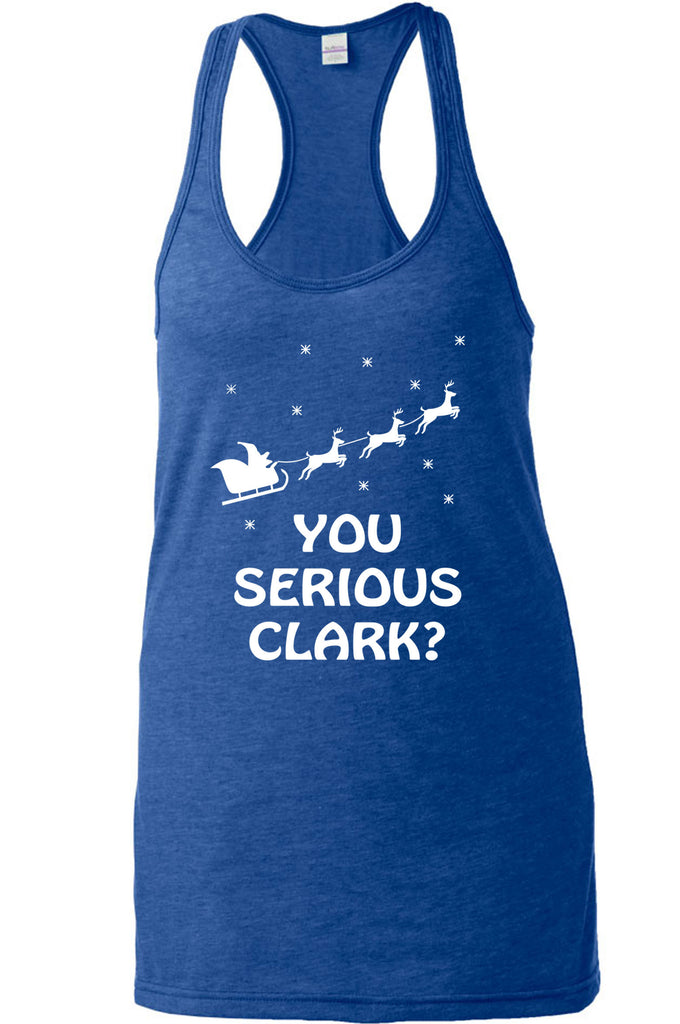 Hot Press Apparel Tank Top Christmas Holiday Gift Present Griswold Family Vacation Cousin Eddie