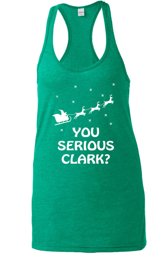 Hot Press Apparel Tank Top Christmas Holiday Gift Present Griswold Family Vacation Cousin Eddie