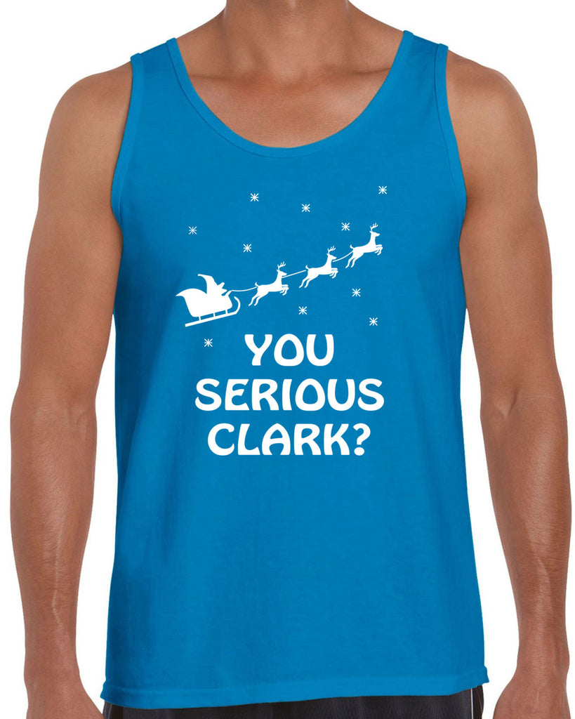 Hot Press Apparel Mens You Serious Clark Tank Top