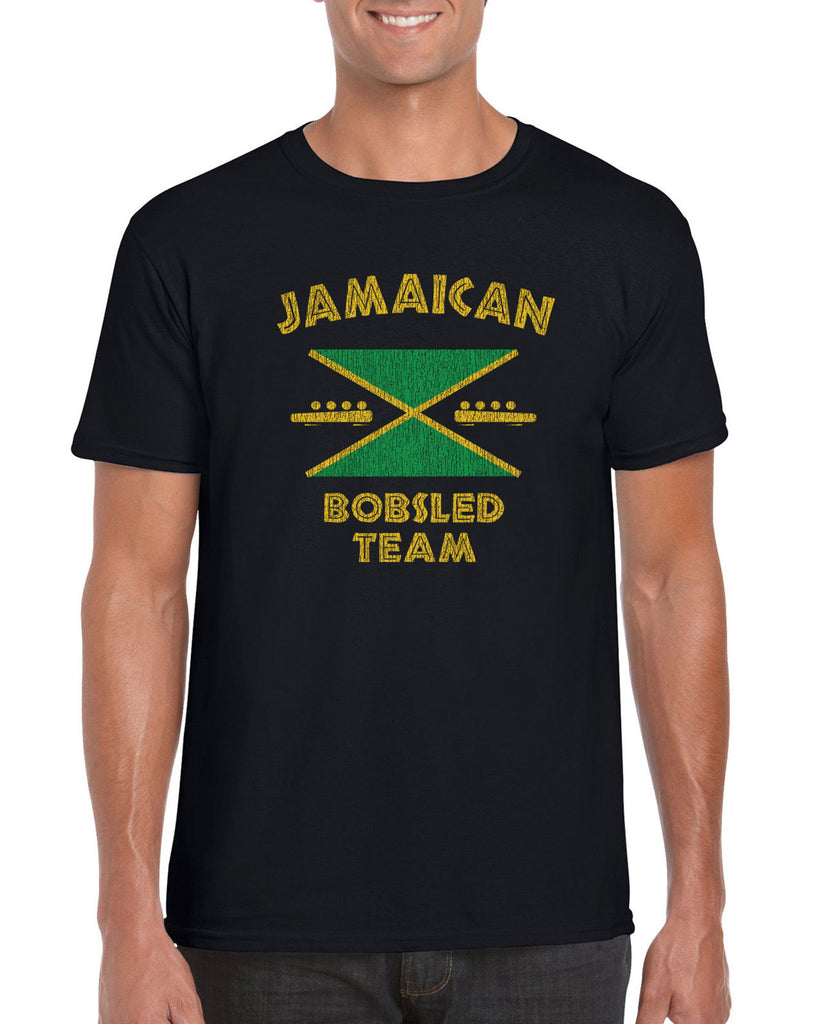 Hot Press Apparel Men's Jamaican Bobsled Team Mens T-Shirt