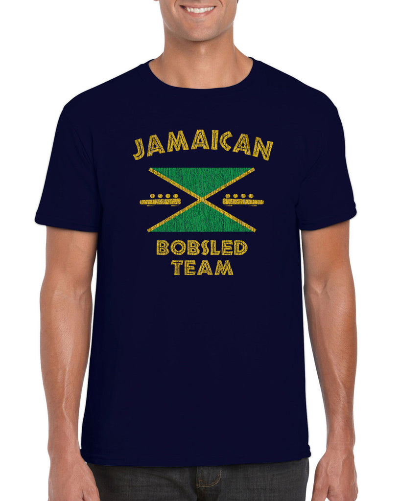 Hot Press Apparel Men's Jamaican Bobsled Team Mens T-Shirt