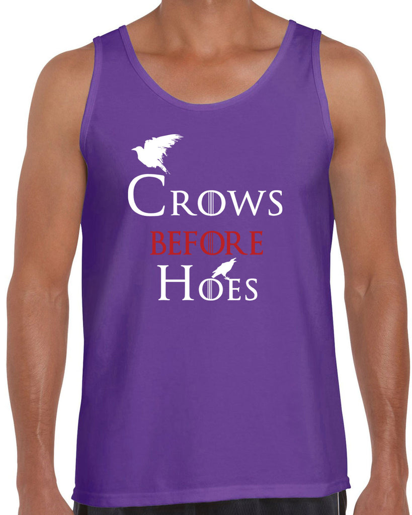 Hot Press Apparel Crows Before Hoes Mens Tank Top