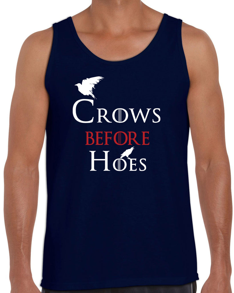 Hot Press Apparel Crows Before Hoes Mens Tank Top