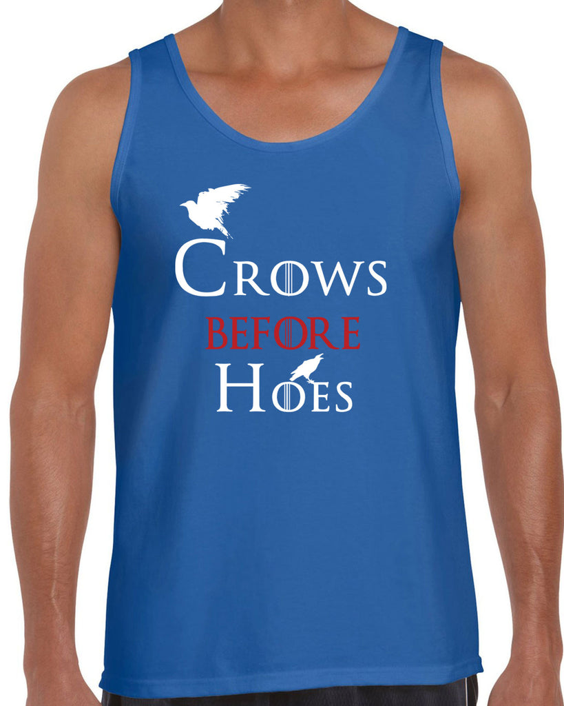 Hot Press Apparel Crows Before Hoes Mens Tank Top