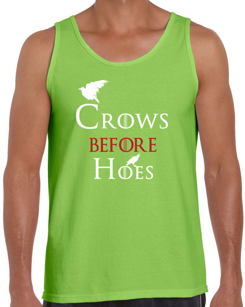 Hot Press Apparel Crows Before Hoes Mens Tank Top