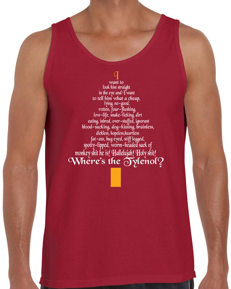 Men's Sleeveless Tank Top - Clark Rant