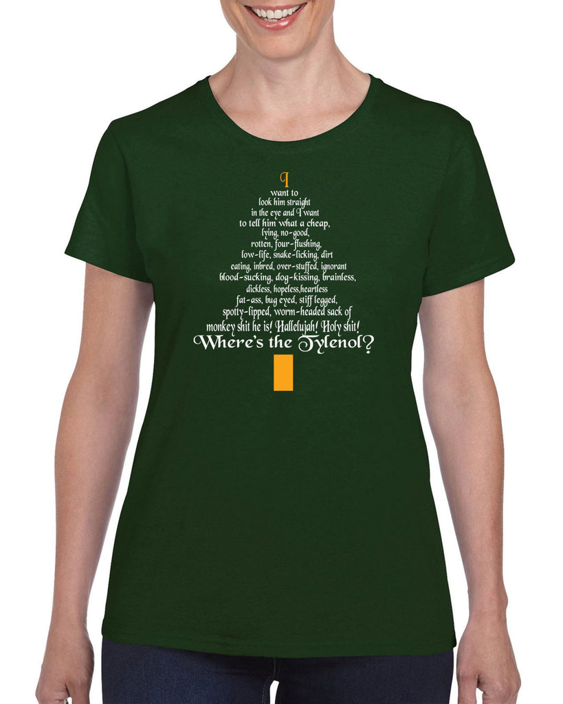 Funny Christmas Holiday Clark Rant Shirt. Family Vacation Movie Clark Griswold Christmas Tree Gift Present