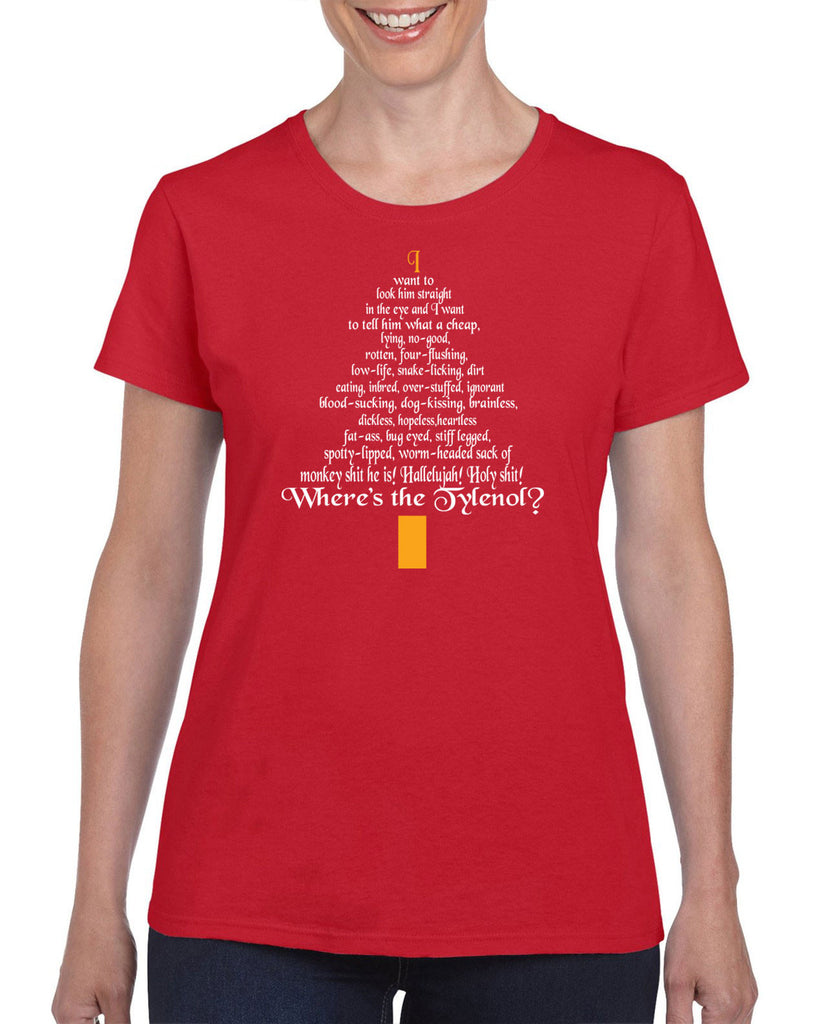 Funny Christmas Holiday Clark Rant Shirt. Family Vacation Movie Clark Griswold Christmas Tree Gift Present