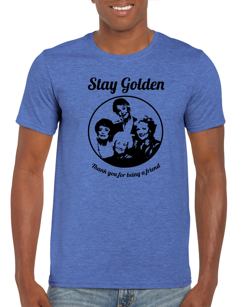 Hot Press Apparel Stay Golden Betty Girls 80s TV Show Vintage Novelty Pop Culture Funny Comedy Party Grandmas Friends Gift Present Sale