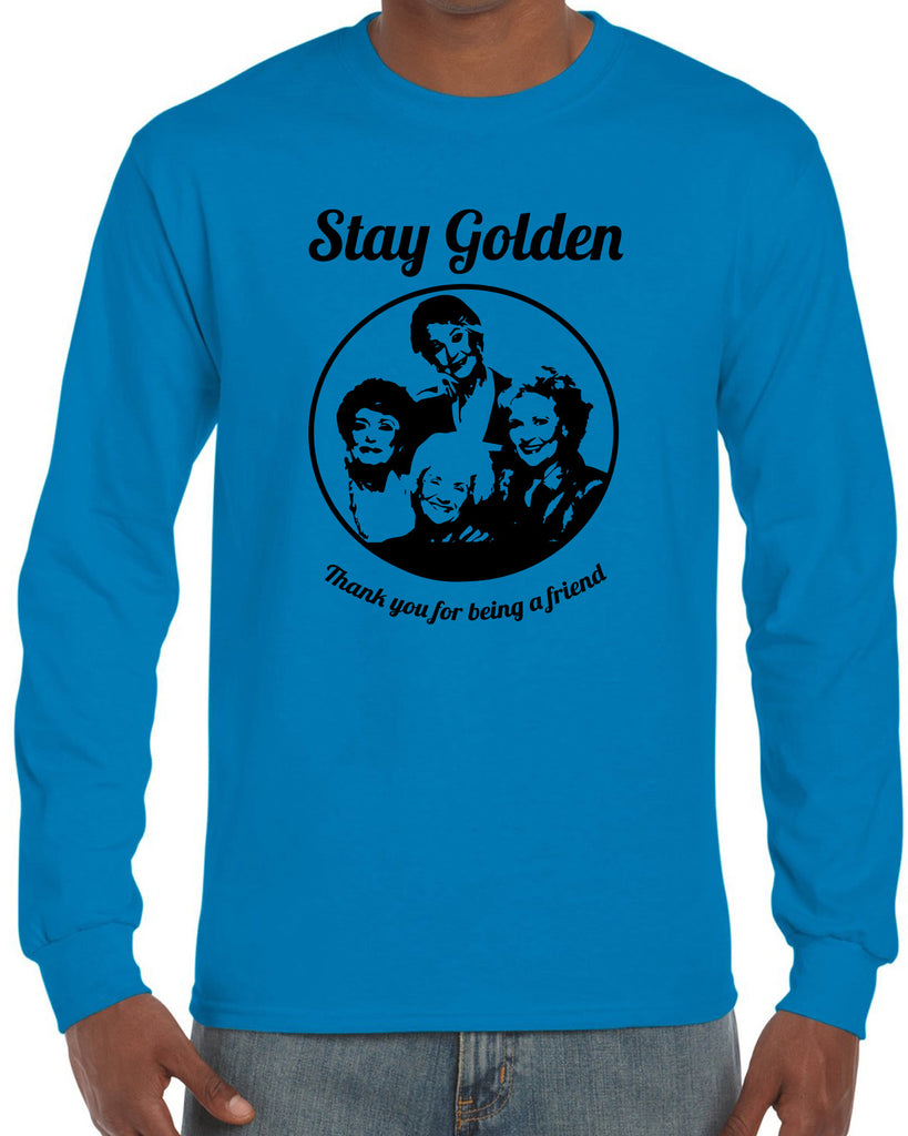 Hot Press Apparel Stay Golden Betty Girls 80s TV Show Vintage Novelty Pop Culture Funny Comedy Party Grandmas Friends Gift Present Sale