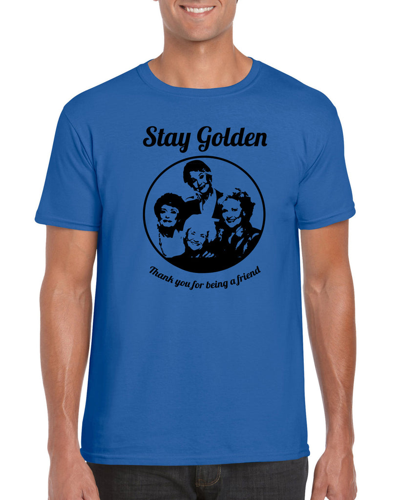 Hot Press Apparel Stay Golden Betty Girls 80s TV Show Vintage Novelty Pop Culture Funny Comedy Party Grandmas Friends Gift Present Sale