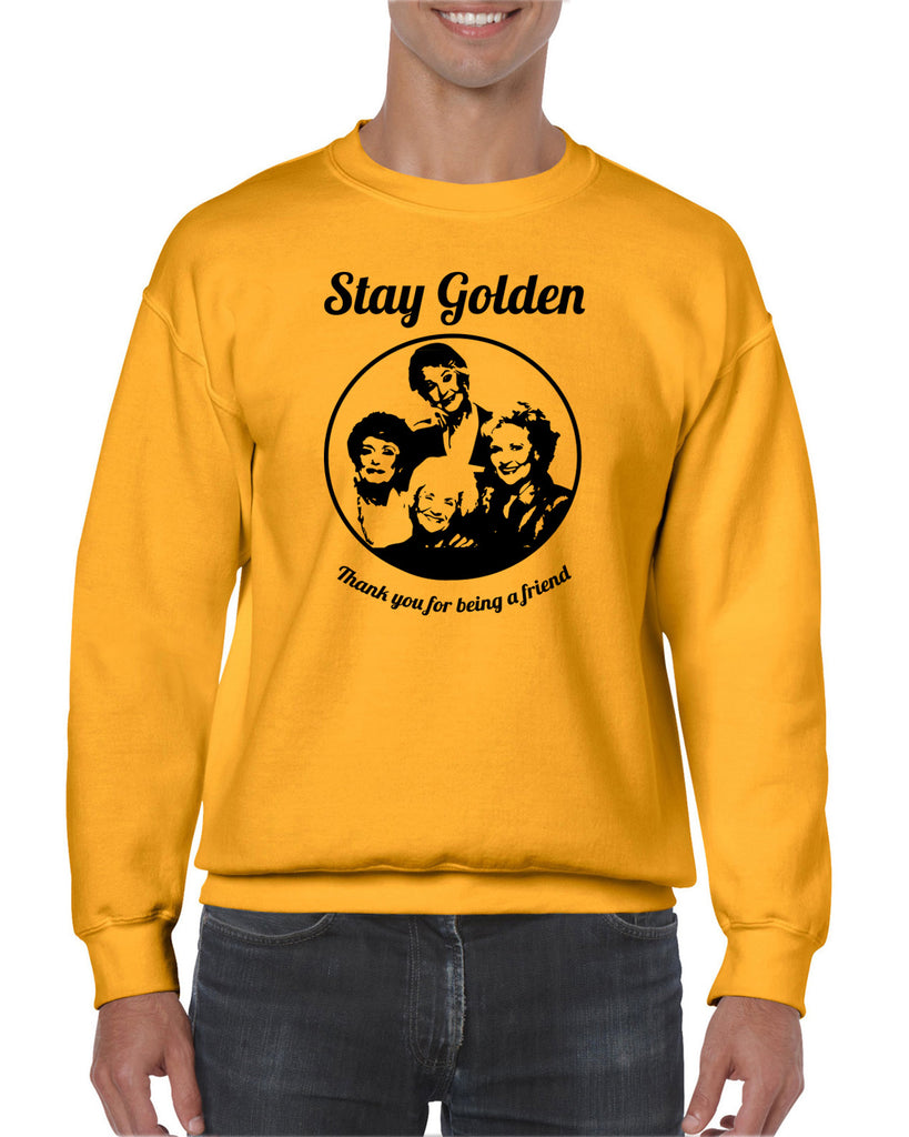 Hot Press Apparel Stay Golden Betty Girls 80s TV Show Vintage Novelty Pop Culture Funny Comedy Party Grandmas Friends Gift Present Sale