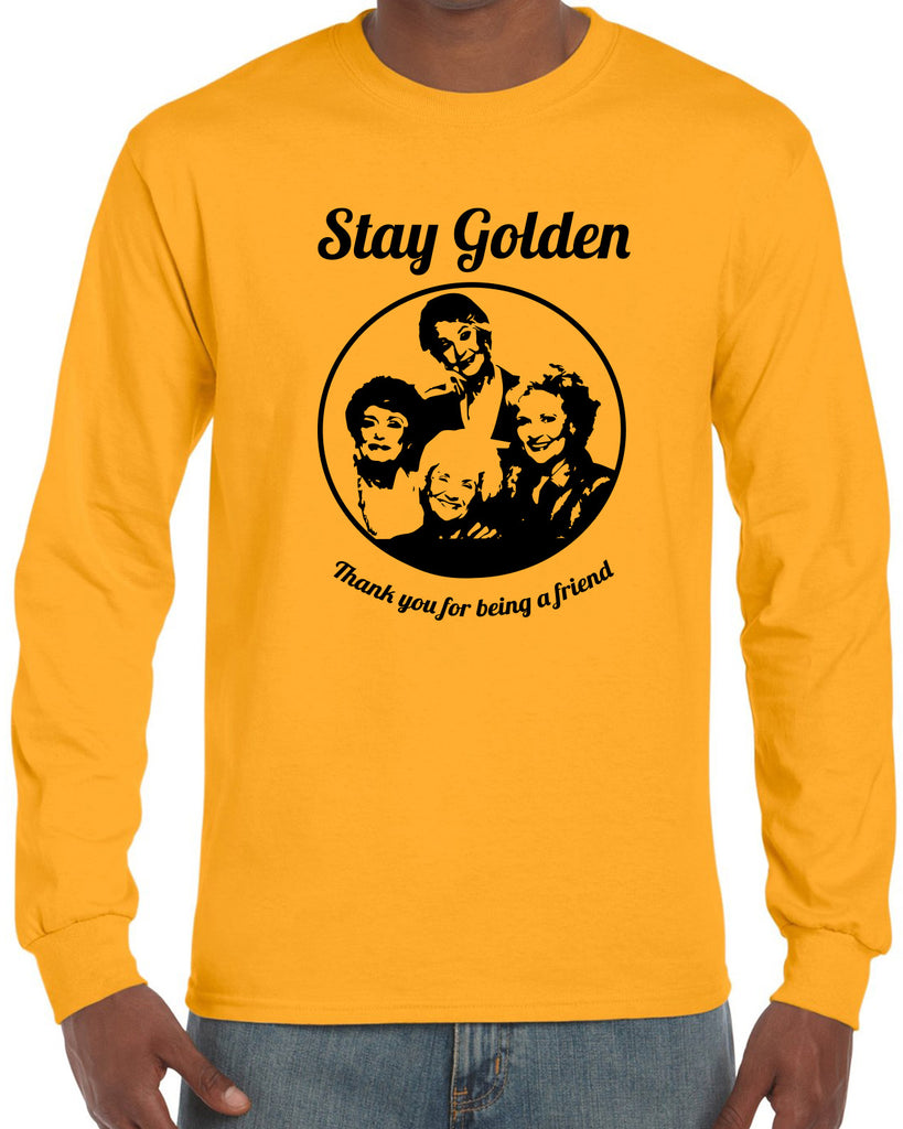 Hot Press Apparel Stay Golden Betty Girls 80s TV Show Vintage Novelty Pop Culture Funny Comedy Party Grandmas Friends Gift Present Sale