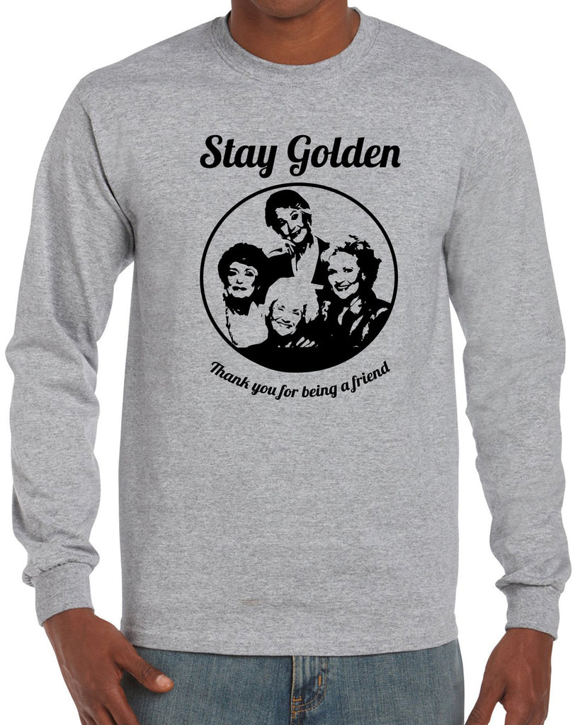 Hot Press Apparel Stay Golden Betty Girls 80s TV Show Vintage Novelty Pop Culture Funny Comedy Party Grandmas Friends Gift Present Sale