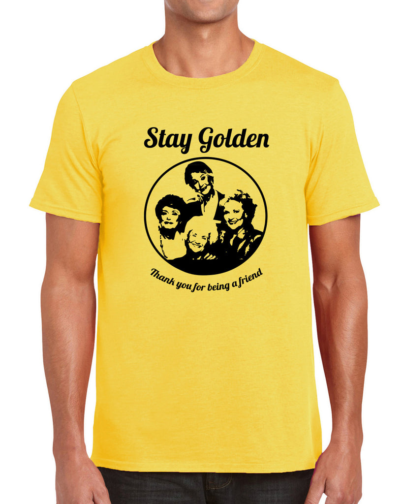 Hot Press Apparel Stay Golden Betty Girls 80s TV Show Vintage Novelty Pop Culture Funny Comedy Party Grandmas Friends Gift Present Sale
