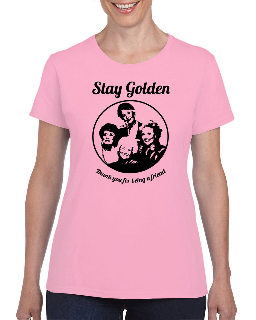 Hot Press Apparel Stay Golden Betty Girls 80s TV Show Vintage Novelty Pop Culture Funny Comedy Party Grandmas Friends Gift Present Sale