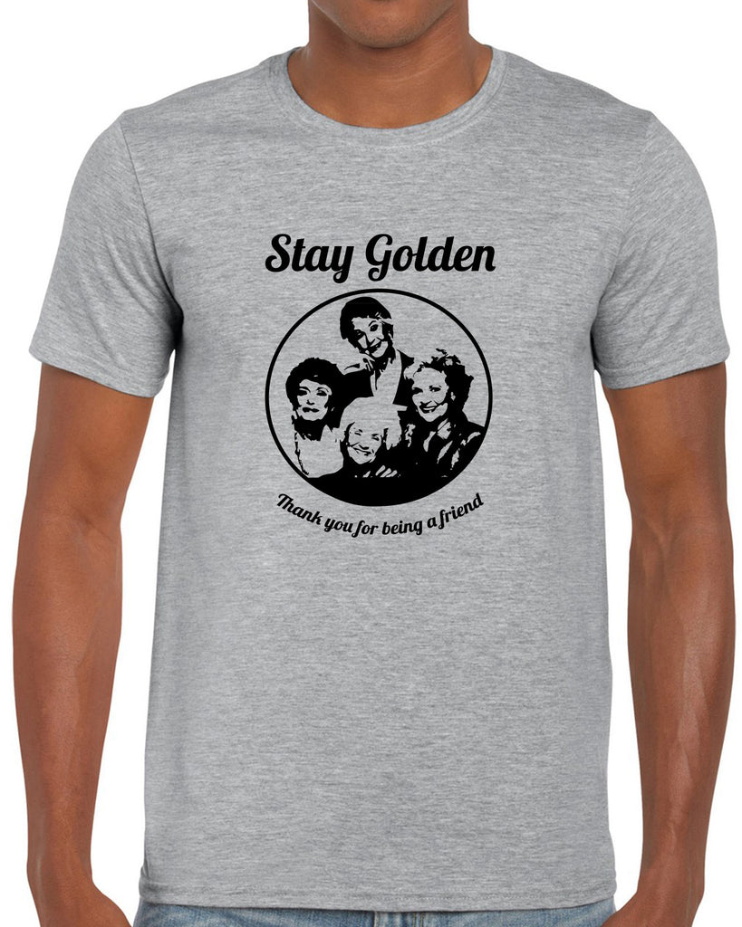 Hot Press Apparel Stay Golden Betty Girls 80s TV Show Vintage Novelty Pop Culture Funny Comedy Party Grandmas Friends Gift Present Sale