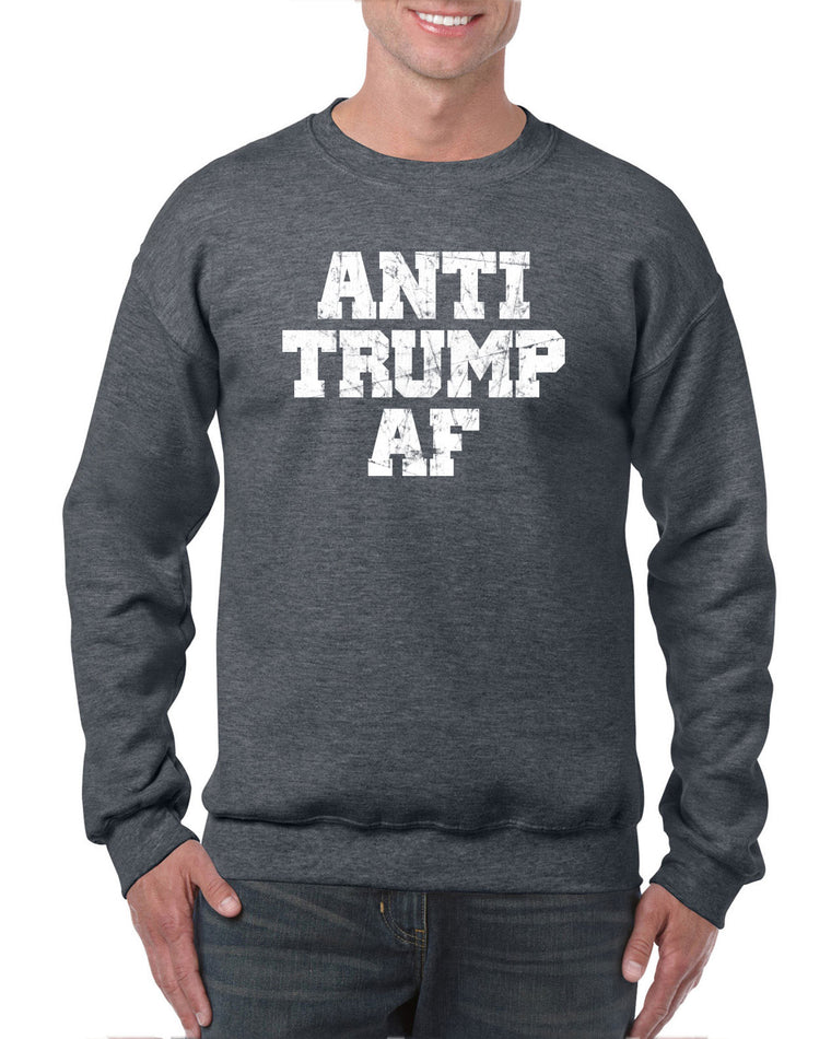 Unisex Crew Sweatshirt - Anti Trump AF