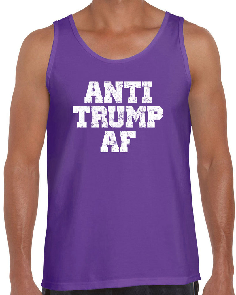 Men's Sleeveless Tank Top - Anti Trump AF