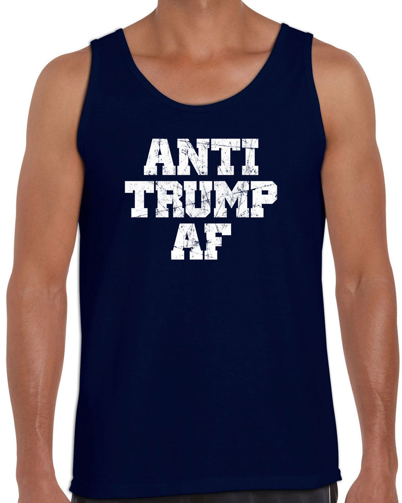 Men's Sleeveless Tank Top - Anti Trump AF