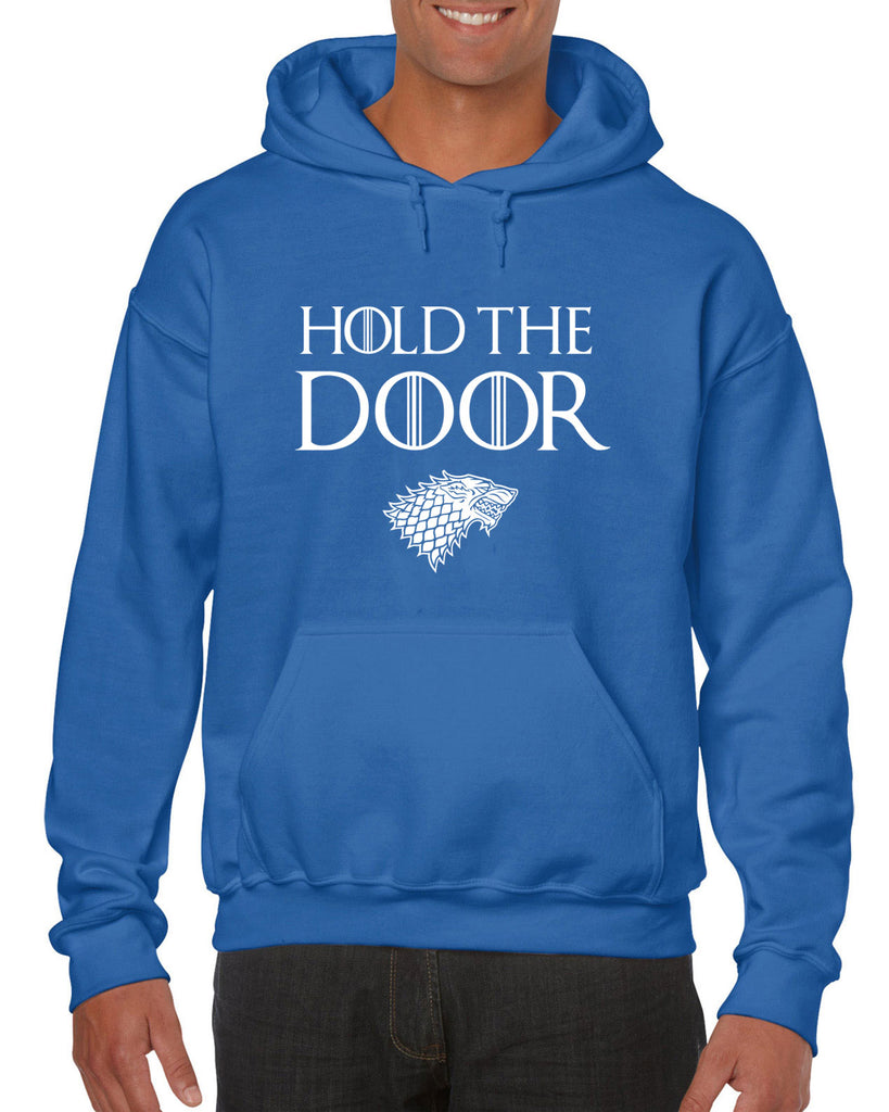 Unisex Hoodie Sweatshirt - Hold the Door