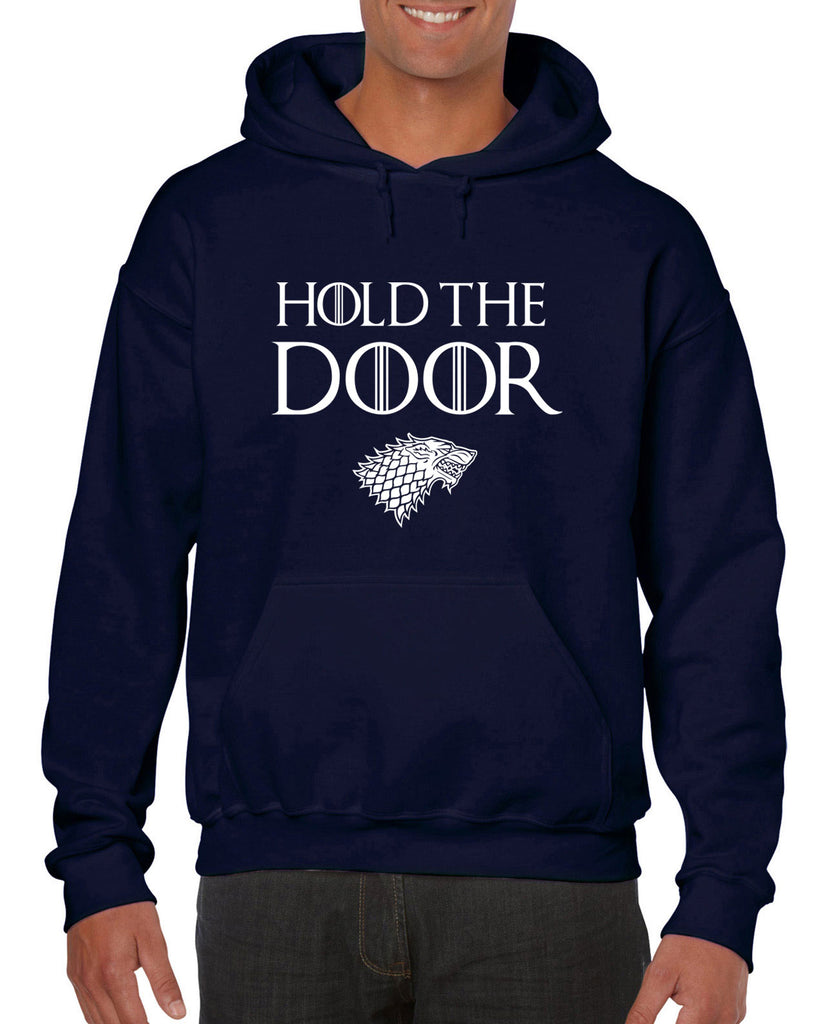 Unisex Hoodie Sweatshirt - Hold the Door