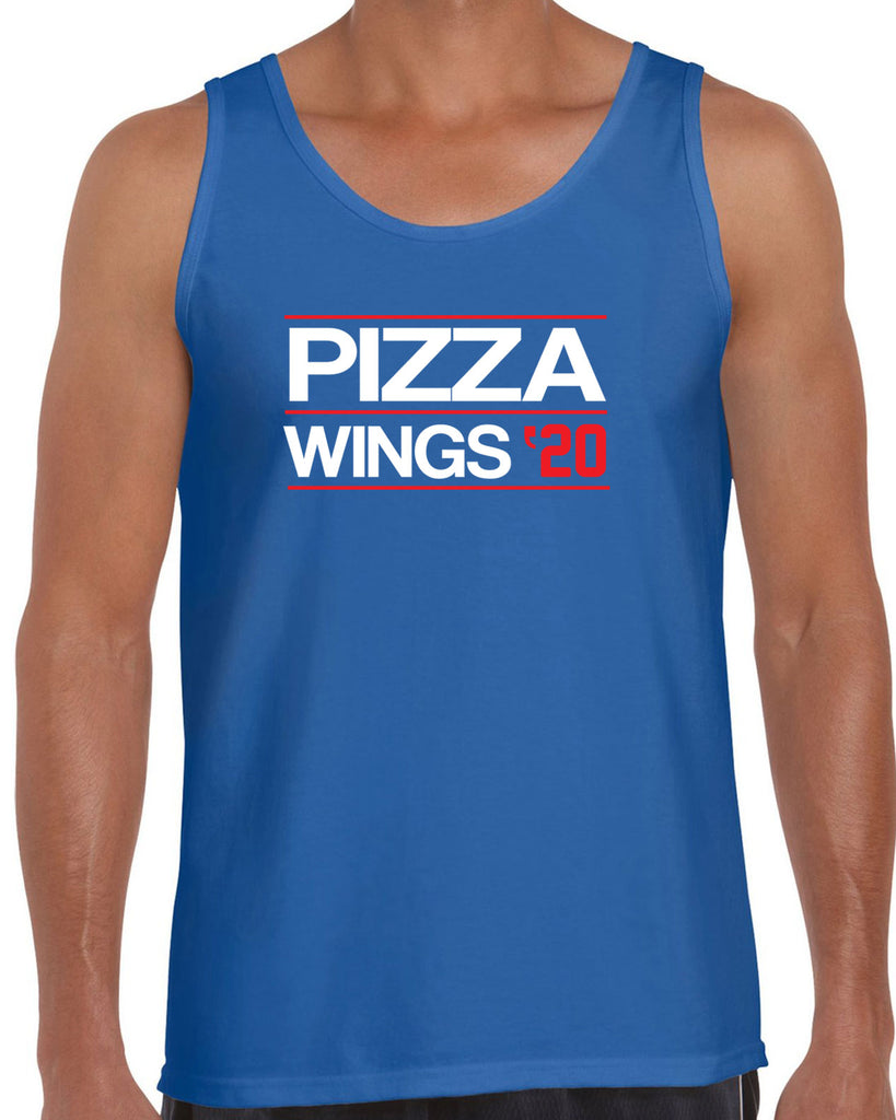 Pizza Wings 2020 Tank Top food snacks sports party election campaign president