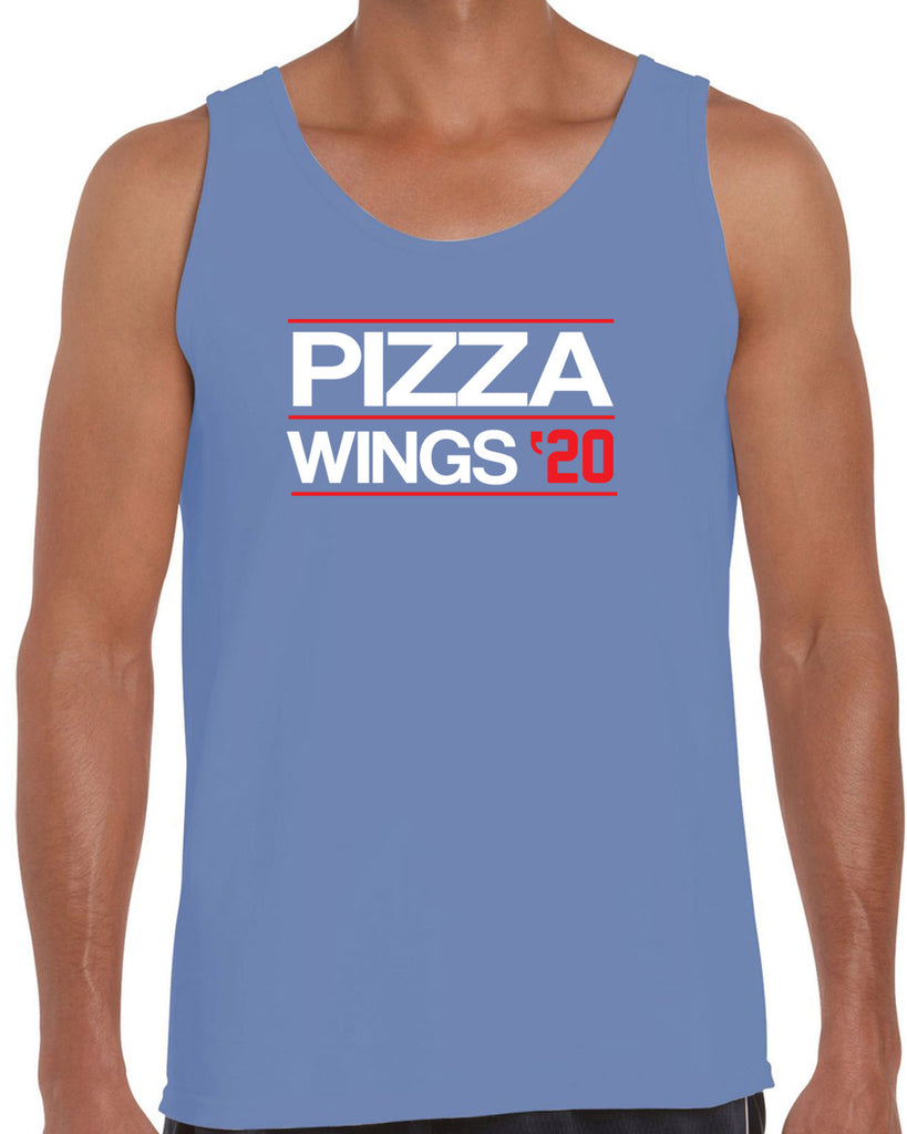 Pizza Wings 2020 Tank Top food snacks sports party election campaign president
