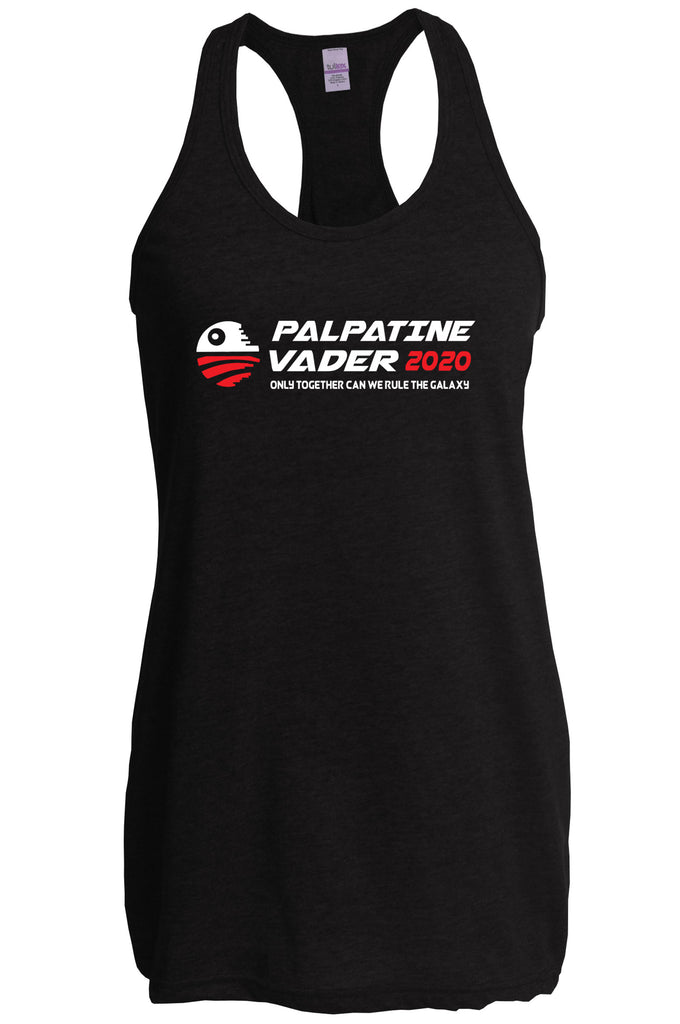 Palpatine Vader 2020 Racer Back racerback Tank Top star wars empire dark side campaign election president darth vader