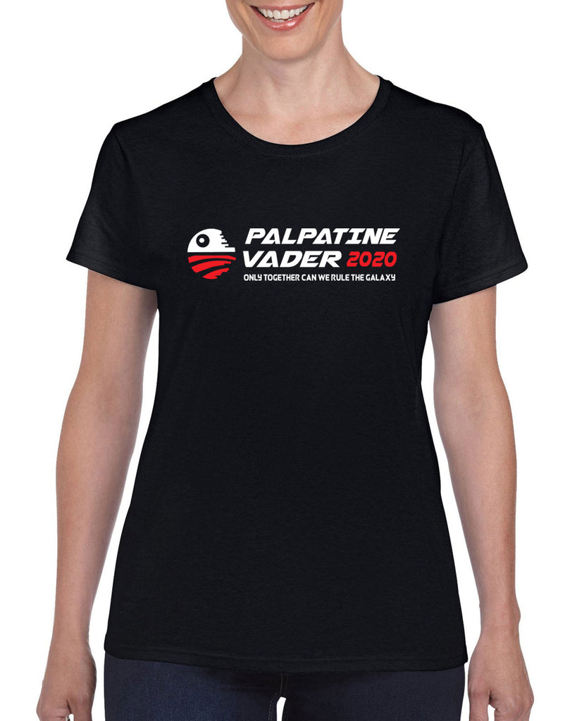 Palpatine Vader 2020 Womens T-shirt star wars empire dark side campaign election president darth vader