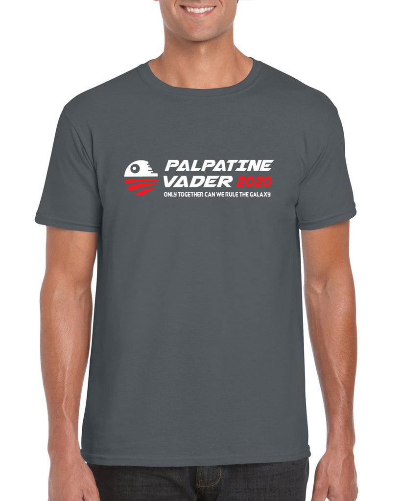 Palpatine Vader 2020 Mens T-shirt star wars empire dark side campaign election president darth vader