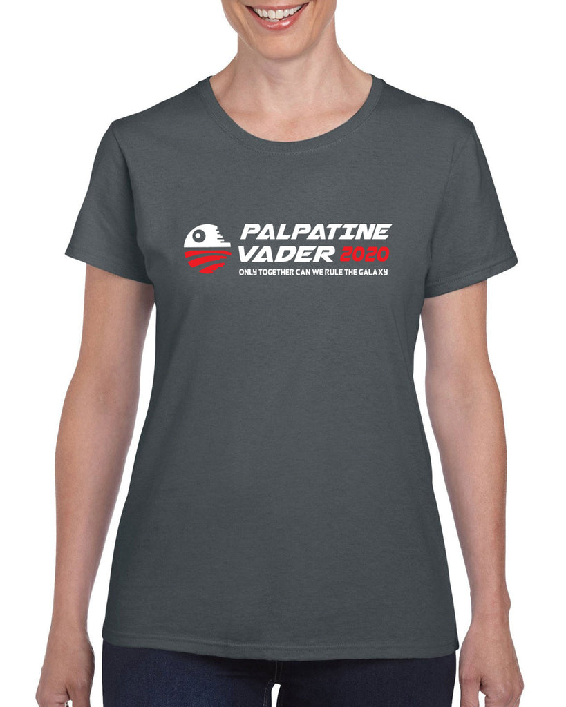 Palpatine Vader 2020 Womens T-shirt star wars empire dark side campaign election president darth vader