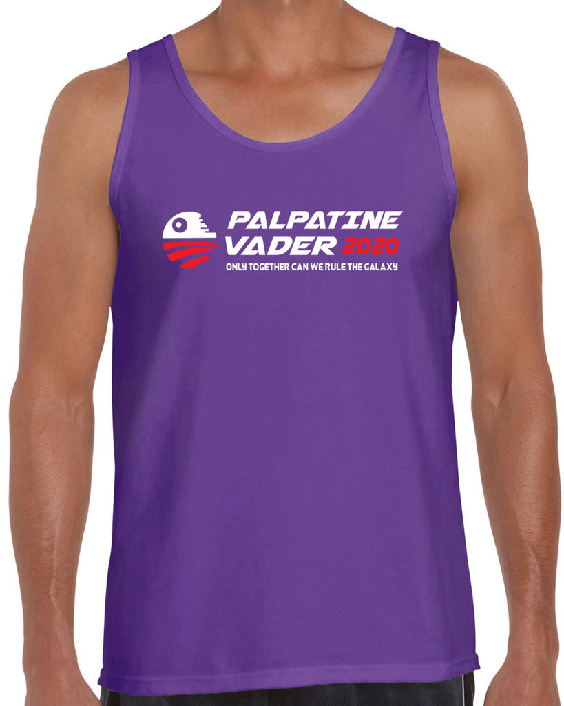 Palpatine Vader 2020 Tank Top star wars empire dark side campaign election president darth vader
