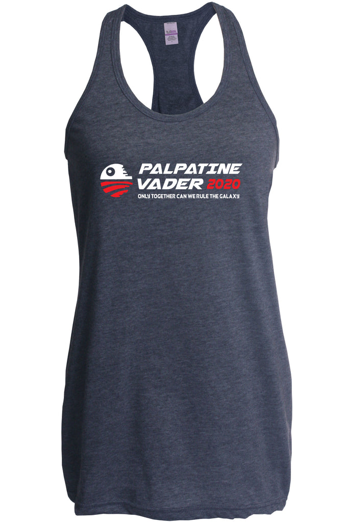 Palpatine Vader 2020 Racer Back racerback Tank Top star wars empire dark side campaign election president darth vader
