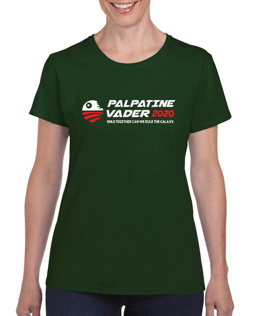 Palpatine Vader 2020 Womens T-shirt star wars empire dark side campaign election president darth vader