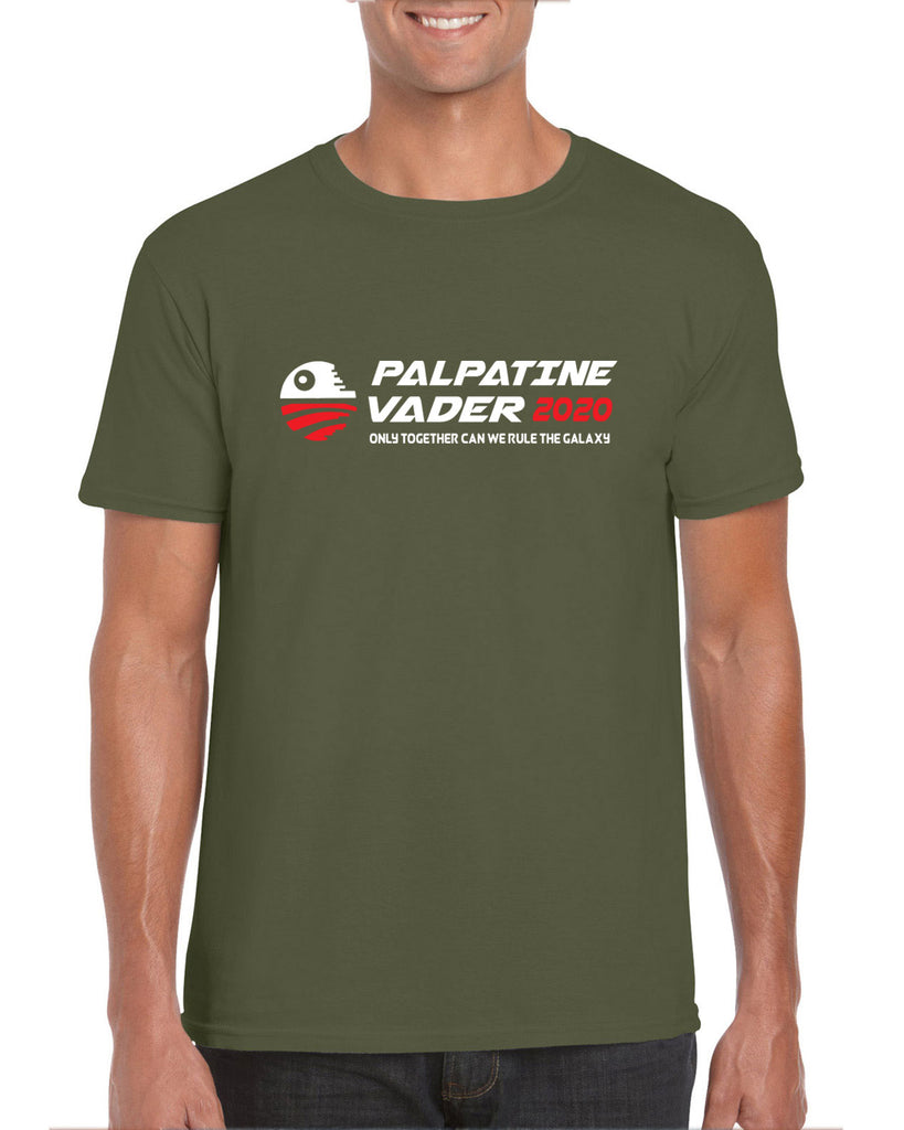 Palpatine Vader 2020 Mens T-shirt star wars empire dark side campaign election president darth vader