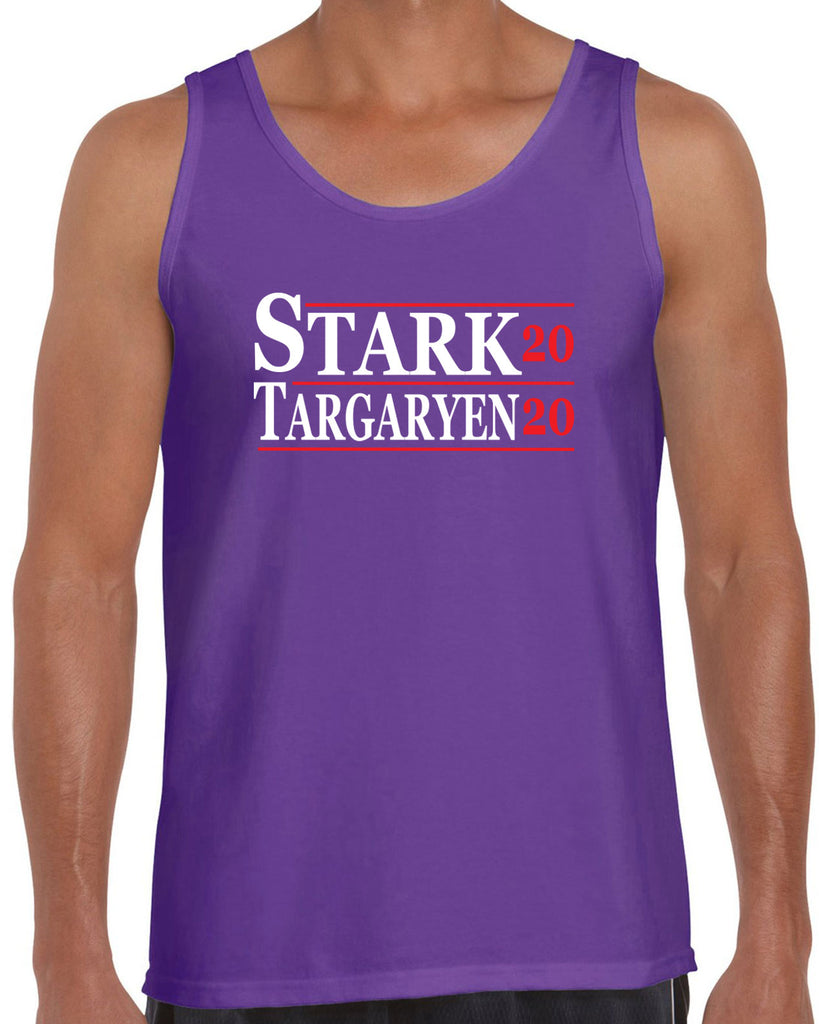 Stark Targaryen 2020 Tank Top game of thrones dragons dire wolf tv show kings landing winterfell president campaign