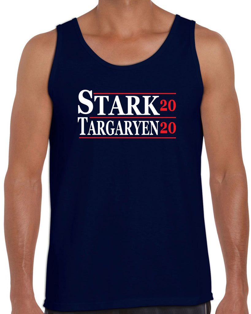 Stark Targaryen 2020 Tank Top game of thrones dragons dire wolf tv show kings landing winterfell president campaign