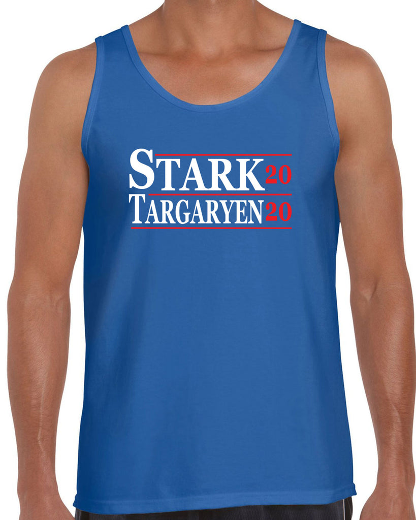 Stark Targaryen 2020 Tank Top game of thrones dragons dire wolf tv show kings landing winterfell president campaign