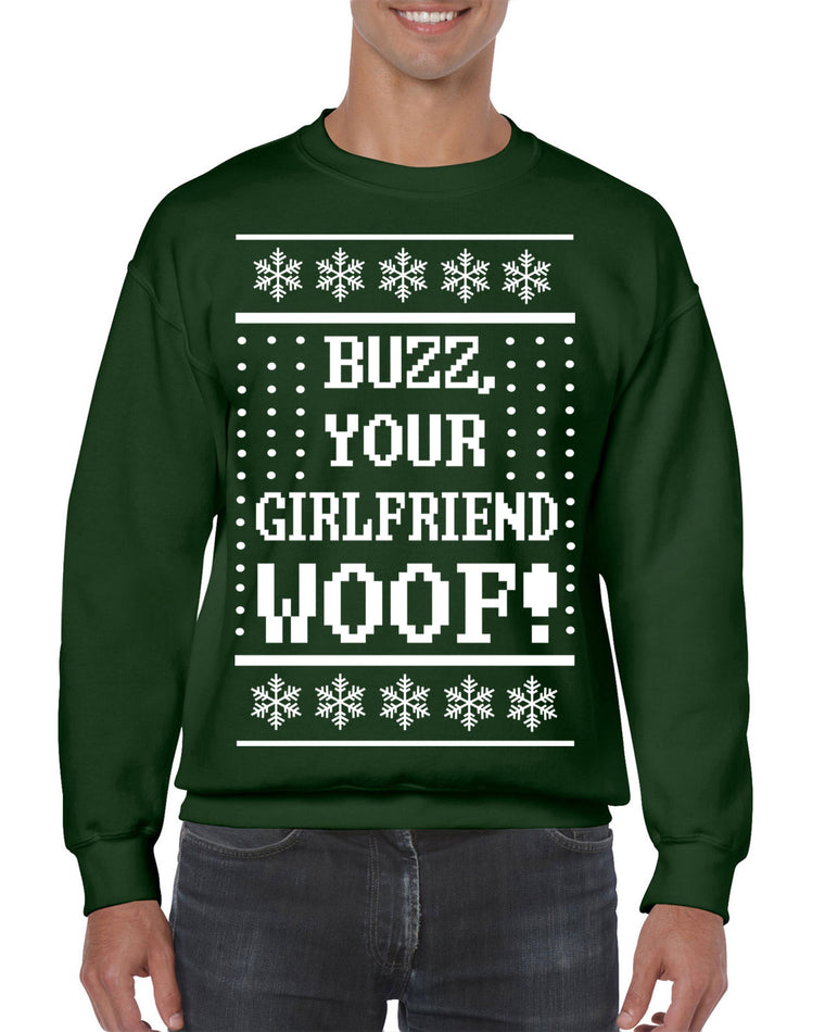 Unisex Crew Sweatshirt - Buzz, Your Girlfriend