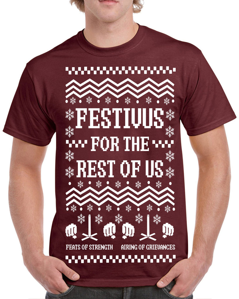 Men's Short Sleeve T-Shirt - Festivus for the Rest of Us