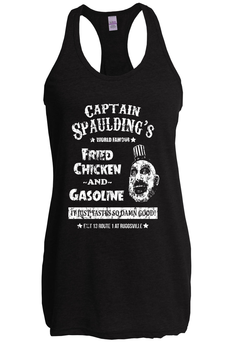 Women's Racer Back Tank Top - Captain Spaulding