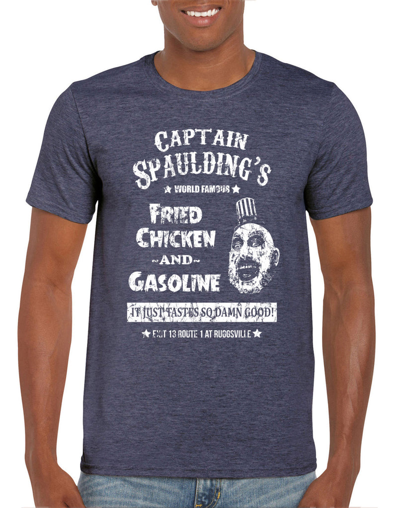 Hot Press Apparel Captain Spaulding Clown Movie House of a Thousand Corpses Halloween Horror Zombie Movie Men's T Shirt Men's Clothing Sale Gift Present