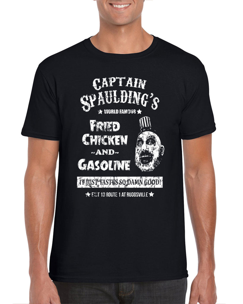 Hot Press Apparel Captain Spaulding Clown Movie House of a Thousand Corpses Halloween Horror Zombie Movie Men's T Shirt Men's Clothing Sale Gift Present