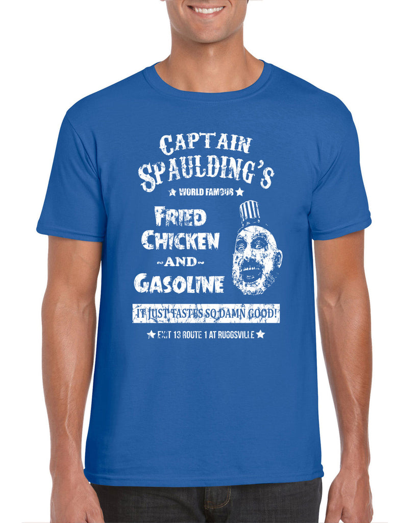 Hot Press Apparel Captain Spaulding Clown Movie House of a Thousand Corpses Halloween Horror Zombie Movie Men's T Shirt Men's Clothing Sale Gift Present