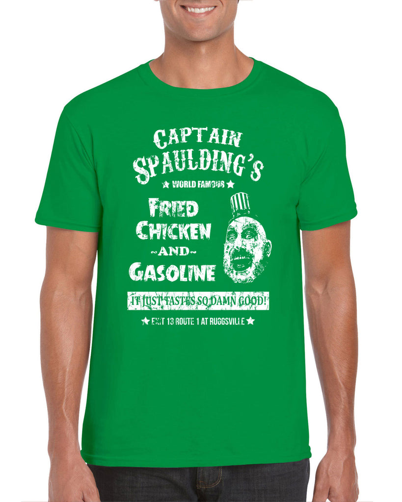 Hot Press Apparel Captain Spaulding Clown Movie House of a Thousand Corpses Halloween Horror Zombie Movie Men's T Shirt Men's Clothing Sale Gift Present